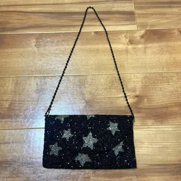 MOYNA (모이나) 파티 백 스타 블랙