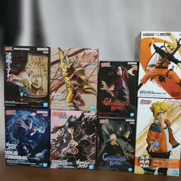 NARUTO 프라이스 피규어 묶음 판매 나루토 사스케