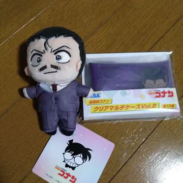 유명한(모리 코고로) 봉제 인형 & 클리어 멀티 케이스