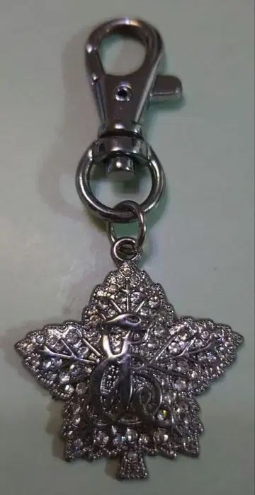 실버 나뭇잎 모양 참