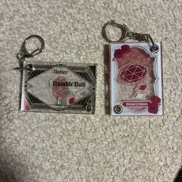 우타프리 탭나이 바스락 아크릴 키링 쿠로사키 란마루