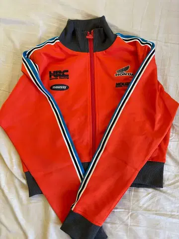 HONDA 혼다 moussy 마우지 트랙 자켓 더블 지퍼