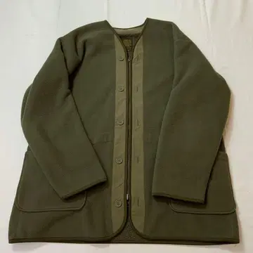 B:MING by BEAMS 빔즈 리버서블 보아 코트 카키 L