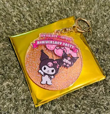 멜로쿠로전 트레이딩 아크릴 키링 마이멜로디 쿠로미 아크릴 키링