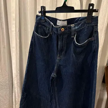 GAP 배기 데님 27/4R 다크 블루