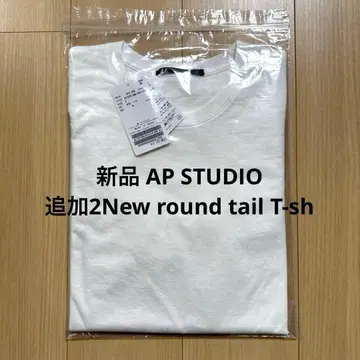 새상품 AP STUDIO 추가2 New round tail T-sh