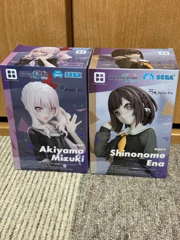 프로젝트 세카이 컬러풀 스테이지 아키야마 미즈키 시노노메 에나 피규어