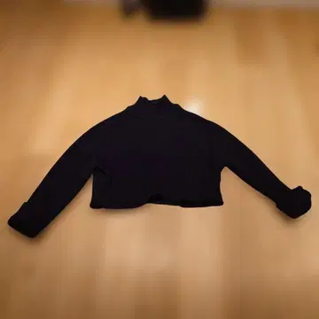 ZARA 다크 블루 터틀넥 니트 L 사이즈