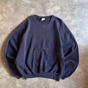 90s 러셀 애슬레틱 맨투맨 트레이닝복 2XL 네이비