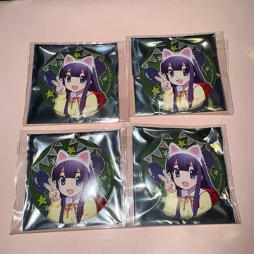 새상품 샤프트전 하즈키 캔뱃지 4개 세트