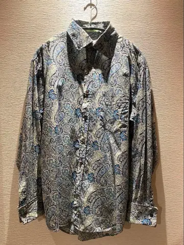 폴스미스 페이즐리 무늬 긴팔 셔츠