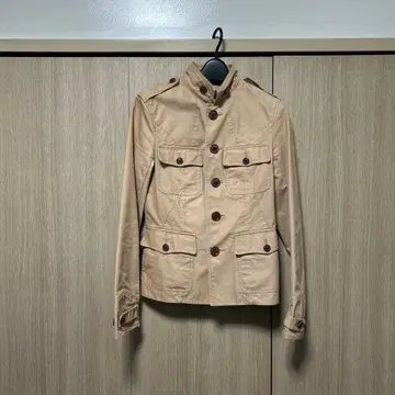 BORNE NAVE 베이지 밀리터리 자켓 사이즈 2