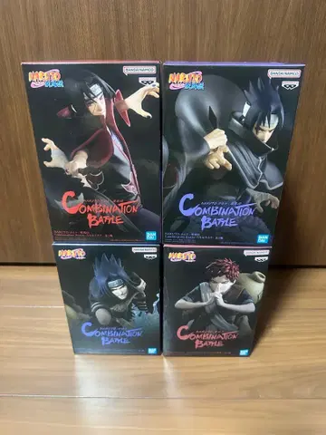 NARUTO COMBINATION BATTLE 피규어 4체 세트