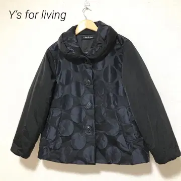 Y's for living 패딩 자켓 도트 무늬 일본제