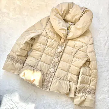 SUPER BEAUTY 슈퍼뷰티 레이스 다운 자켓