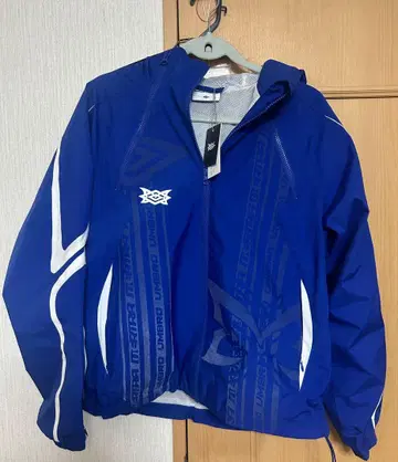 mertra x umbro 나일론 자켓 블루 상의만