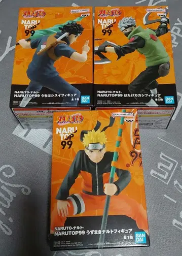 NARUTO TOP 99 피규어 3체 세트