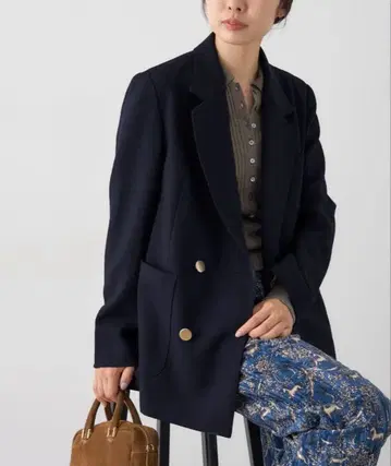 IENA 울 트윌 자켓 38