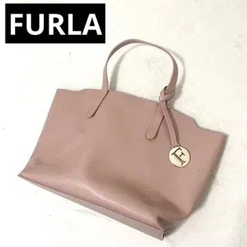 FURLA 핑크 토트백 훌라 더스티 핑크