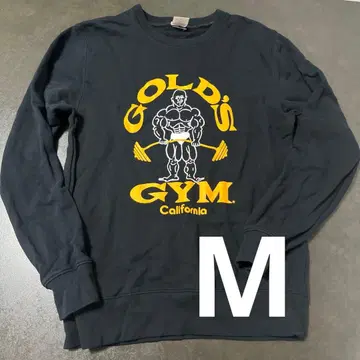 [ 한정품/완판템 ] GOLD'S GYM 골드짐 맨투맨 M 사이즈 블랙