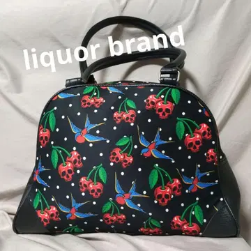 체리 스컬 핸드백