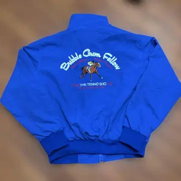 레어 빈티지 경마 덴노쇼 Bubble Gum Fellow 자켓