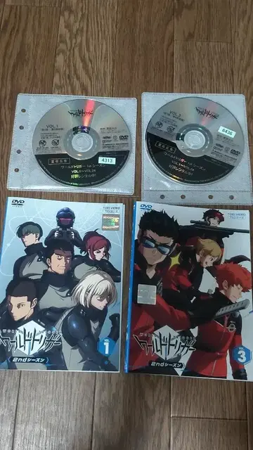 월드 트리거 dvd 2nd 3rd 전권 세트