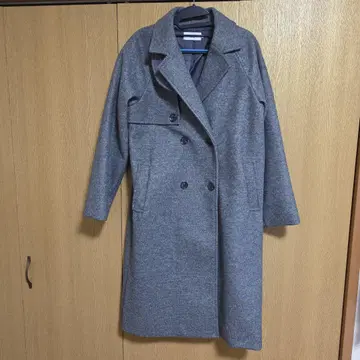 AZUL 그레이 더블 코트