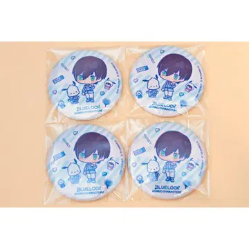 블루 록 산리오 프리미엄 샵 캔뱃지 SD 이토시 린