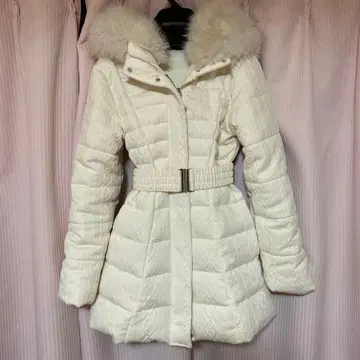 다리치 레이디 미디 니트 소다 다운 코트 S