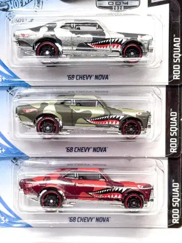 핫휠 68 CHEVY NOVA ZAMAC 6대