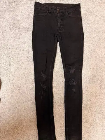 Ksubi 블랙 스키니 데님 28'