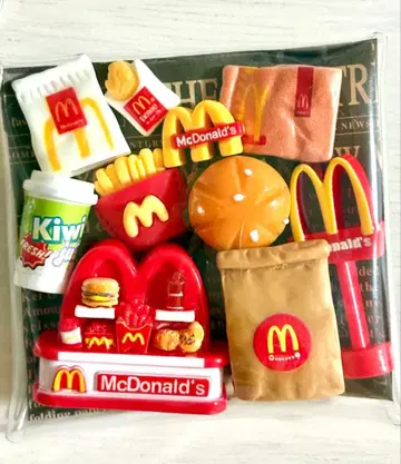 가챠 채운 파우치 패스트푸드 데코레이션 부품 데코 부품