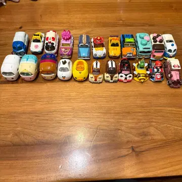 디즈니 캐릭터 미니카 22대 세트