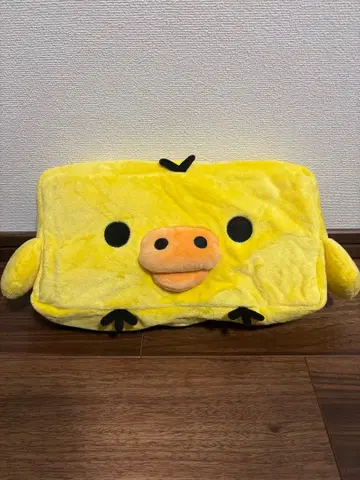 리락쿠마 키이로이토리 박스 티슈 커버