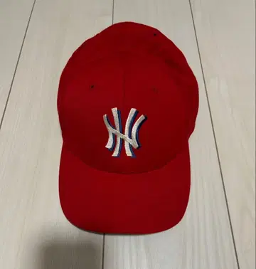 NEIGHBORHOOD NY 로고 레드캡