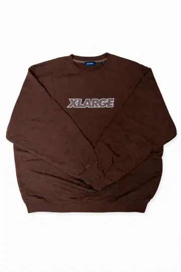 XLARGE 브라운 로고 포함 트레이닝복