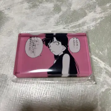 명탐정 코난 코난 탐정사 아크릴 블록 에도가와 코난 유미란(모리 란)