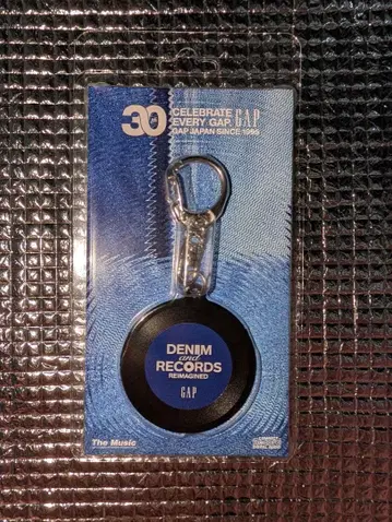 GAP DENIM RECORDS REMANDED 키링