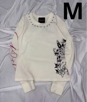 9090 girl x Ed Hardy 써멀 L/S 티