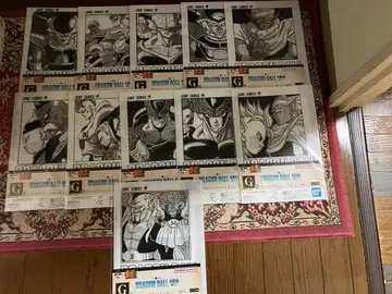 제일복권 드래곤볼 40th 제2탄 G상 클리어 파일 11종 세트