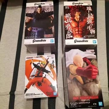 [ 4점 ] 프라이스 피규어 격투왕 바키, 원펀맨, 킹덤, NARUTO