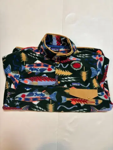 파타고니아 Patagonia 신틸라 스냅t 연어 패턴