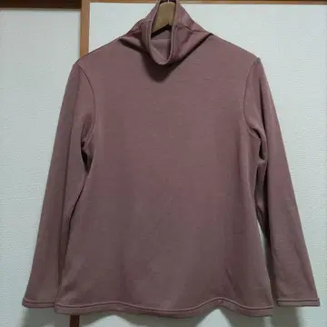 코콘라이프 드 푸와리 안감 샤기 보틀넥 풀오버