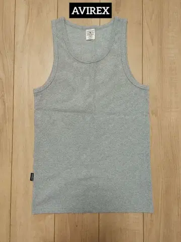 [ 미사용 새상품 ] AVIREX U.S.A. 그레이 탱크탑 M