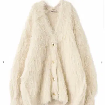 코코딜 롱 샤기 가디건 COCO DEAL