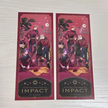 니지산지 태양조 IMPACT 특전 티켓풍 카드