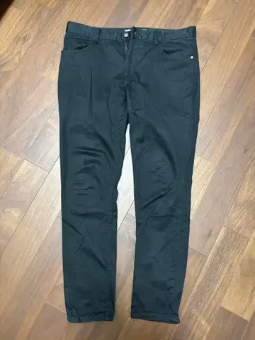 ZARA 스키니 핏 팬츠 M 36 블랙 자라