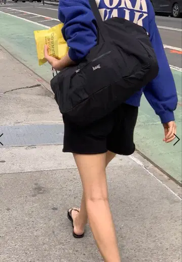 [ 새상품 ] 한국 브랜드 haag(헤이그) 더플백 BLACK 블랙