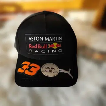 RedBull x PUMA 애스턴 마틴 HONDA 택 포함 캡 블랙
